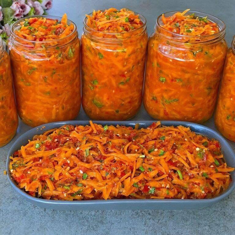 No-Cook Pepper & Carrot Relish: Incredibly Delicious and Always in Demand