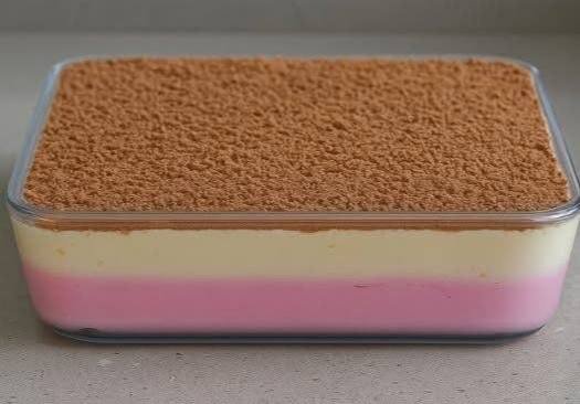 Strawberry & Pineapple Layered Dessert – No-Bake, Quick & Creamy