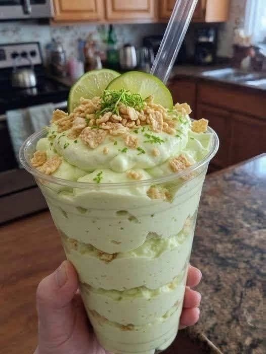 Key Lime Pie Fluff Cup (Zero Carb Style)